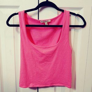 Pink Crop Tnak